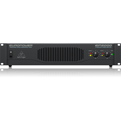 BEHRINGER EP2000 - усилитель мощности, 2х500 Вт/4 Ом,2х350 Вт/8 Ом, мост:1300 Вт/4 Ом, 1000 Вт/8 Ом BEHRINGER EP2000 - усилитель мощности, 2х500 Вт/4 Ом,2х350 Вт/8 Ом, мост:1300 Вт/4 Ом, 1000 Вт/8 Ом
