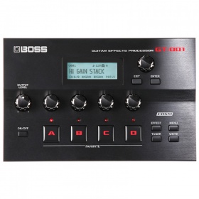 BOSS GT-001 - настольный гитарный процессор эффектов. BOSS GT-001 - настольный гитарный процессор эффектов.