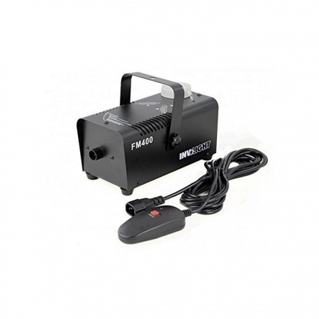 INVOLIGHT FM400 - ультракомпактный генератор дыма, 400Вт, проводной пульт INVOLIGHT FM400 - ультракомпактный генератор дыма, 400Вт, проводной пульт