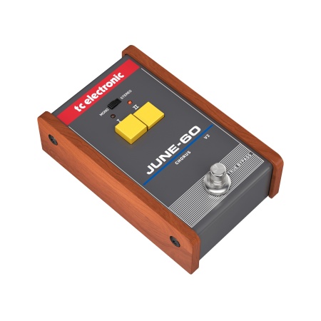 TC ELECTRONIC JUNE-60 V2 - полностью аналоговый стерео хорус для гитар, баса, клавиш TC ELECTRONIC JUNE-60 V2 - полностью аналоговый стерео хорус для гитар, баса, клавиш