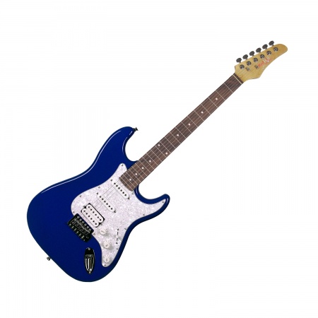 REDHILL STM200 DPBL - электрогитара, Стратокастер (Stratocaster), S-S-H, тополь/клен, цвет темно-син REDHILL STM200 DPBL - электрогитара, Стратокастер (Stratocaster), S-S-H, тополь/клен, цвет темно-син