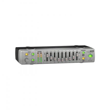 BEHRINGER FBQ800 V2 - сверхкомпактный 9-полосный графический эквалайзер с FBQ BEHRINGER FBQ800 V2 - сверхкомпактный 9-полосный графический эквалайзер с FBQ
