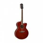 YAMAHA CPX600 RB - акустическая гитара со звукоснимателем, цвет коричневый