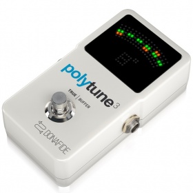 TC ELECTRONIC POLYTUNE 3 - хроматический тюнер с полифоническим режимом и отключаемым буфером TC ELECTRONIC POLYTUNE 3 - хроматический тюнер с полифоническим режимом и отключаемым буфером