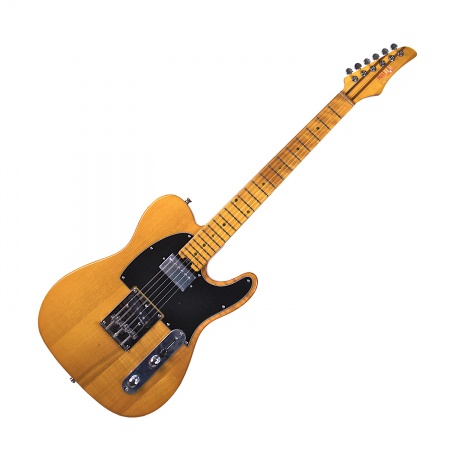 REDHILL TLX400 NA - электрогитара, Телекастер (Telecaster), H-S, ясень/клен+махагон, цвет натуральны