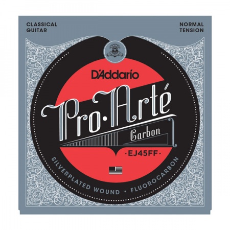 D'ADDARIO EJ45FF - струны для классической гитары,карбон, среднее натяжение D'ADDARIO EJ45FF - струны для классической гитары,карбон, среднее натяжение