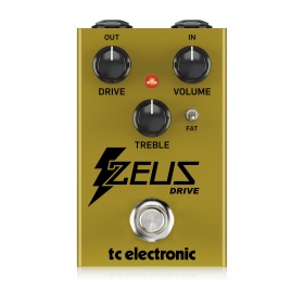 TC ELECTRONIC ZEUS DRIVE OVERDRIVE - гитарная педаль эффекта овердрайв TC ELECTRONIC ZEUS DRIVE OVERDRIVE - гитарная педаль эффекта овердрайв