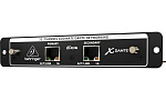 BEHRINGER X-DANTE - карта расширения Dante для X32, для записи и воспроизведения до 64 кан. аудио