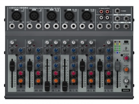 BEHRINGER 1002B - микшер,4 балансных стереовхода и 3 дополнительных микрофонных входа BEHRINGER 1002B - микшер,4 балансных стереовхода и 3 дополнительных микрофонных входа