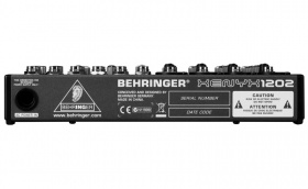 BEHRINGER 1202 - микшер,4 микр. предусилит., 4 линейных входа, эквалайзер BEHRINGER 1202 - микшер,4 микр. предусилит., 4 линейных входа, эквалайзер