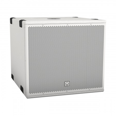 TURBOSOUND NuQ115B-AN-WH - активный сабвуфер прямого излучения, 15', усилитель 3000Вт с DSP KLARK TE