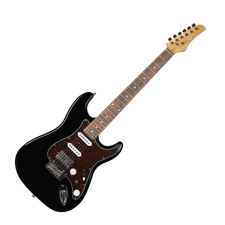 REDHILL STM300 BK - электрогитара, Стратокастер (Stratocaster), S-S-H, ольха/клен+палисандр, цвет че REDHILL STM300 BK - электрогитара, Стратокастер (Stratocaster), S-S-H, ольха/клен+палисандр, цвет че
