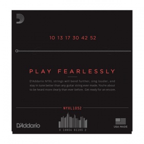 D'ADDARIO NYXL1052 - струны для электрогитары, никель, 10-52 D'ADDARIO NYXL1052 - струны для электрогитары, никель, 10-52