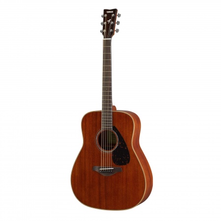 YAMAHA FG850 N - акуст гитара, дредноут, верхняя дека массив красного дерева, цвет натуральный