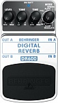 BEHRINGER DR600 - педаль цифр. стереофонических эффектов реверберации для гитар, бас-гитар и клавиш
