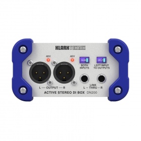 KLARK TEKNIK DN200 V2 - двухканальный активный Di-box с трансформаторной развязкой, Mini-Jack, XLR-C KLARK TEKNIK DN200 V2 - двухканальный активный Di-box с трансформаторной развязкой, Mini-Jack, XLR-C