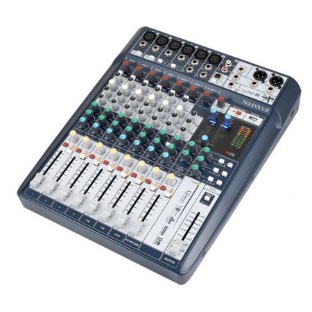SOUNDCRAFT Signature 10 - аналоговый микшерный пульт, 10 вх., 6 x preamps, 2 x dbx Lim., 2 x USB in SOUNDCRAFT Signature 10 - аналоговый микшерный пульт, 10 вх., 6 x preamps, 2 x dbx Lim., 2 x USB in