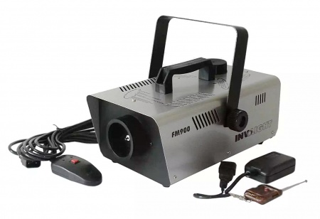 INVOLIGHT FM900 - генератор дыма, 900Вт, проводной и беспроводной пульт ДУ INVOLIGHT FM900 - генератор дыма, 900Вт, проводной и беспроводной пульт ДУ