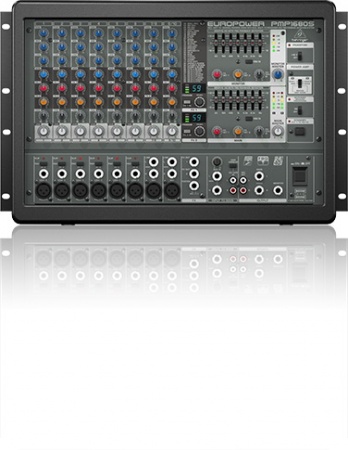 BEHRINGER PMP1680S - микшер со встроен усилит,рэковый,2х800 Вт,6 моно,2 стерео, эквалайзер, эффекты BEHRINGER PMP1680S - микшер со встроен усилит,рэковый,2х800 Вт,6 моно,2 стерео, эквалайзер, эффекты