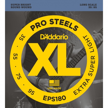 D'ADDARIO EPS180 - струны для БАС-гитары, Long, 35-95 D'ADDARIO EPS180 - струны для БАС-гитары, Long, 35-95