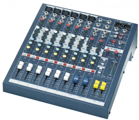 SOUNDCRAFT EPM6 - микш. пульт 6 моно, 2 стерео, 2 Aux, фейдеры 60мм. Возможен монтаж в рэк, крепле SOUNDCRAFT EPM6 - микш. пульт 6 моно, 2 стерео, 2 Aux, фейдеры 60мм. Возможен монтаж в рэк, крепле