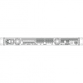 POWERSOFT Ottocanali 1204 DSP+ETH - восьмиканальный усилитель мощности 8 x 150 Вт на 4 Ома, 8 x 80 В POWERSOFT Ottocanali 1204 DSP+ETH - восьмиканальный усилитель мощности 8 x 150 Вт на 4 Ома, 8 x 80 В
