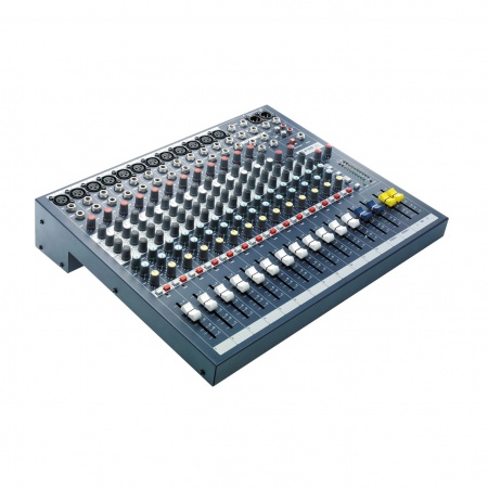 SOUNDCRAFT EPM12 - микшерный пульт, 12 mono + 2 stereo, 2 aux, 60мм фейдер SOUNDCRAFT EPM12 - микшерный пульт, 12 mono + 2 stereo, 2 aux, 60мм фейдер