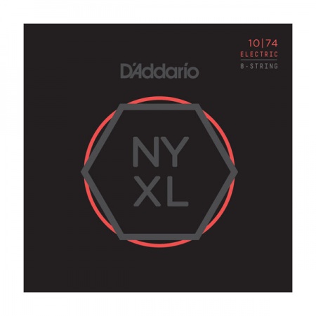D'ADDARIO NYXL1074 - струны для 8-стр. электрогитары,10-74