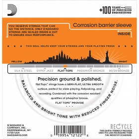 D'ADDARIO EFT15 - струны для акустической гитары, фосфор/бронза, полир, Extra Light 10-47* D'ADDARIO EFT15 - струны для акустической гитары, фосфор/бронза, полир, Extra Light 10-47*