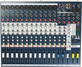 SOUNDCRAFT EFX12 - микшер 12 моно, 2 стерео, 2 Aux. процессор эффектов Lexicon. 32 пресета, SOUNDCRAFT EFX12 - микшер 12 моно, 2 стерео, 2 Aux. процессор эффектов Lexicon. 32 пресета,