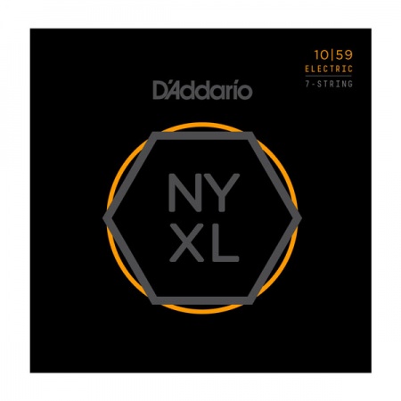D'ADDARIO NYXL1059 - струны для 7-стр. электрогитары,10-59