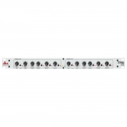 dbx 234XS - кроссовер стерео 2/3-полос., моно 4-х полосный , c XLR разъемами , серебристый