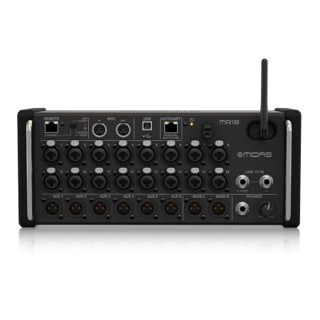 MIDAS MR18 - цифровой рэковый микшер для iPad/Android , Wi-Fi MIDAS MR18 - цифровой рэковый микшер для iPad/Android , Wi-Fi