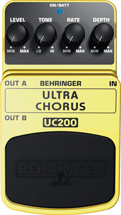 BEHRINGER UC200 - педаль эффектов стерео хоруса