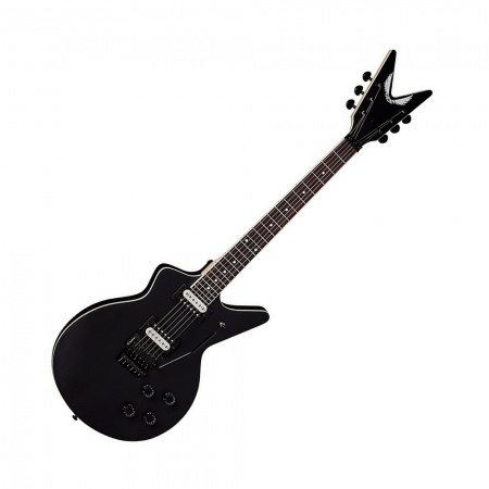 DEAN CADIX F BKS - электрогитара типа «Les Paul», 22 лада 24 3/4, HH,2V+2T цвет черный (ИНДИЯ)