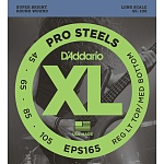 D'ADDARIO EPS165 - струны для БАС-гитары, ProSteels/Long, 45-105