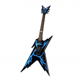 DEAN RZR LTNG - электрогитара серии Dime Razorback, 22 лада, HH, кейс, графика 'молния' DEAN RZR LTNG - электрогитара серии Dime Razorback, 22 лада, HH, кейс, графика 'молния'