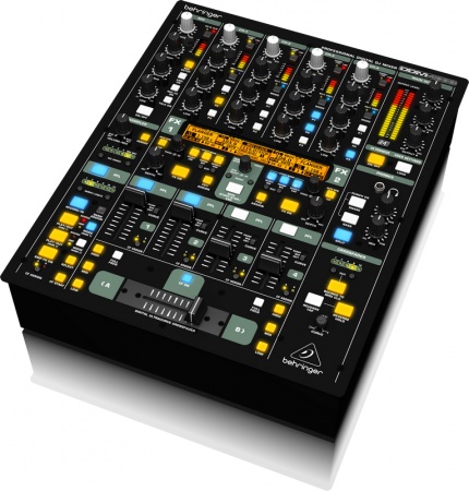 BEHRINGER DDM4000 - цифровой DJ- микшерный пульт, 5 кан., 4 стерео+1 микрофонный вход