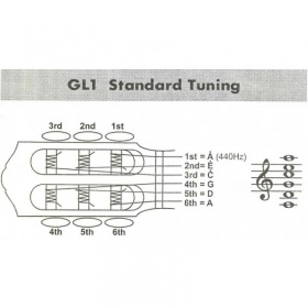 YAMAHA GL1 TBS - классическая гитара малого размера, гиталеле, нейлон, чехол, цвет табачный санбёрст YAMAHA GL1 TBS - классическая гитара малого размера, гиталеле, нейлон, чехол, цвет табачный санбёрст