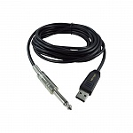 BEHRINGER GUITAR 2 USB - гитарный USB-аудиоинтерфейс (кабель), 44.1кГц и 48 кГц, длина 5 м.
