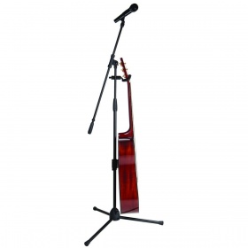 ONSTAGE GS7800 - держатель для гитары на микрофонную стойку, черный