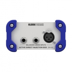 KLARK TEKNIK DN100 V2 - активный ди-бокс, 2 входа JACK, 1 вход XLR, 1 выход XLR KLARK TEKNIK DN100 V2 - активный ди-бокс, 2 входа JACK, 1 вход XLR, 1 выход XLR