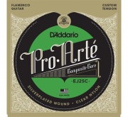 D'ADDARIO EJ25C Flamenco - струны для классической гитары (три первые струны - Clear)