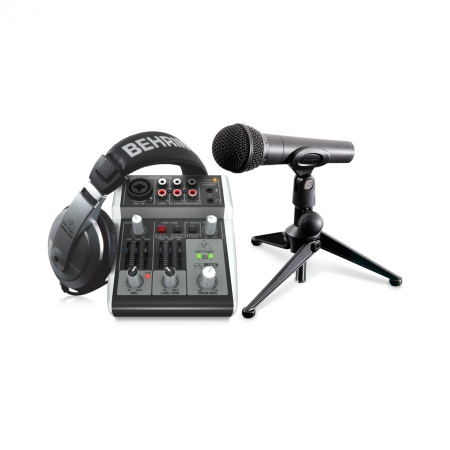 BEHRINGER PODCASTUDIO 2 USB - комплект для домашней звукозаписи и подкастинга. BEHRINGER PODCASTUDIO 2 USB - комплект для домашней звукозаписи и подкастинга.