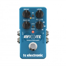 TC ELECTRONIC INFINITE SAMPLE SUSTAINER - педаль лупер/сэмплер с TonePrint, ревером, модуляцией TC ELECTRONIC INFINITE SAMPLE SUSTAINER - педаль лупер/сэмплер с TonePrint, ревером, модуляцией
