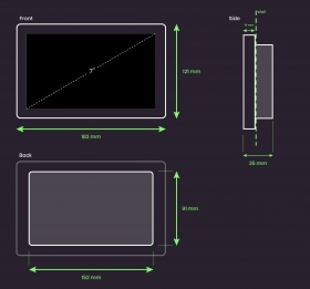 NICOLAUDIE ARCHITECTURAL NATOUCH-1 - настенный сенсорный контроллер для управления DINA или STICK NICOLAUDIE ARCHITECTURAL NATOUCH-1 - настенный сенсорный контроллер для управления DINA или STICK