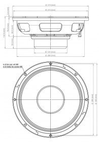 EIGHTEEN SOUND 12NMB1000/8 - динамик среднебасовый, неодим, 8 Ом, 600 Вт AES, 102 дБ, 60...3000 Гц EIGHTEEN SOUND 12NMB1000/8 - динамик среднебасовый, неодим, 8 Ом, 600 Вт AES, 102 дБ, 60...3000 Гц