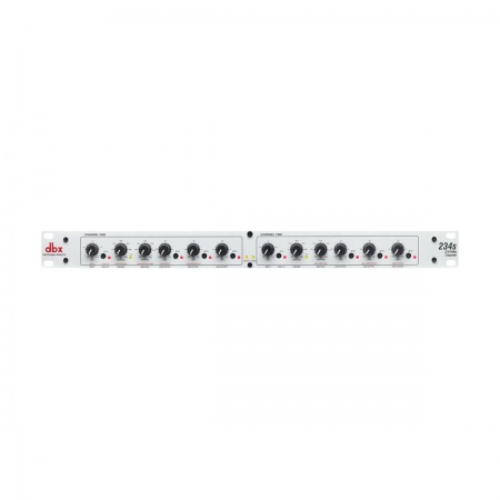 dbx 234SV - кроссовер стерео - 2 или 3 полосы моно - 4 полосы вх/вых - 1/4' TRS Jack