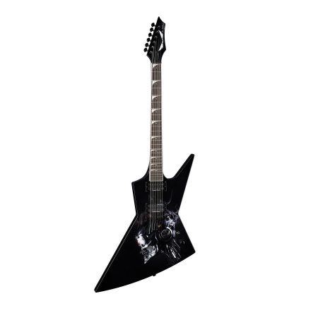 DEAN ZERO VIC - электрогитара типа 'эксплорер',24 лада,25 1/2,HH,2V+1T, графика VIC RATTLEHEAD DEAN ZERO VIC - электрогитара типа 'эксплорер',24 лада,25 1/2,HH,2V+1T, графика VIC RATTLEHEAD