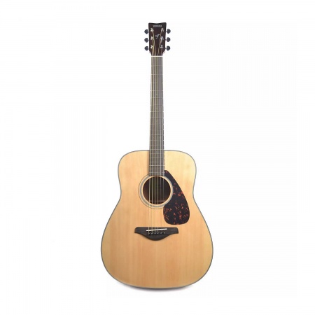 YAMAHA FG800 MN - акуст гитара, дредноут, верхняя дека массив ели, цвет натуральный матовый